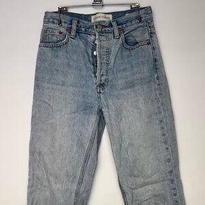 Denim Forum Light Blue Jeans - Casual Straight Leg